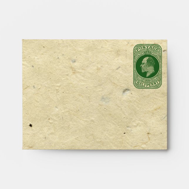 Enveloppe prépayée du roi Edouard VII (Devant)