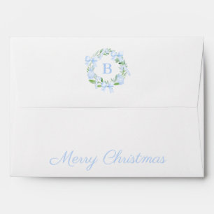 Enveloppe Preppy Chinoiserie Ginger Jar Bows Wreath