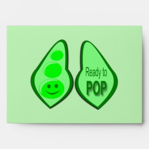 Enveloppe Prêt à cueillir des pois verts