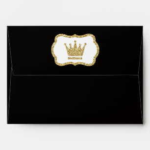 Enveloppe Prince en Or Noir et Faux