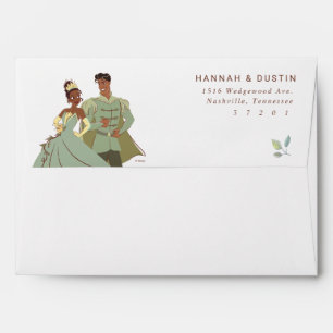 Enveloppe Princesse Tiana et Naveen Mariage adressée