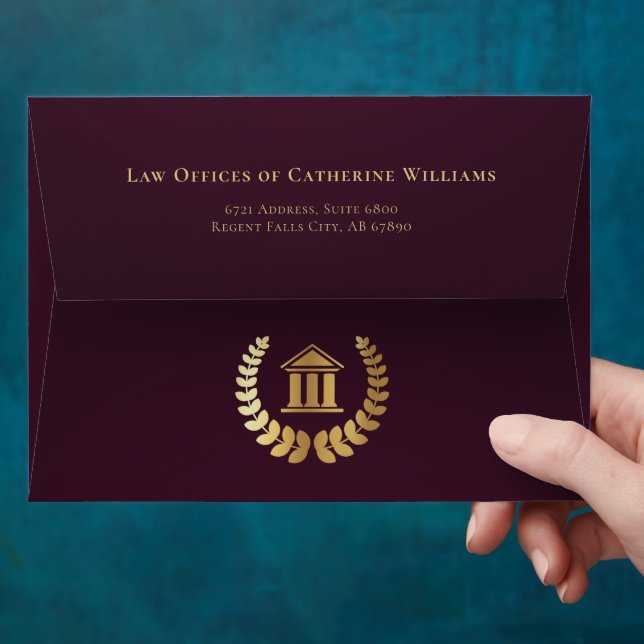 Enveloppe Professionnel Juridique Personnalisé (Hand)