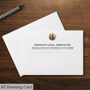 Enveloppe professionnelle White Gold Seal