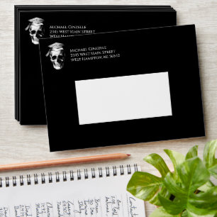 Enveloppe Radiologie de la fête de graduation gothique du cr