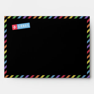 Enveloppe Rainbow Pride LGTBQ Mariage L'amour est l'amour
