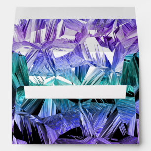 Enveloppe réalité virtuelle, gradient cristal scifi :