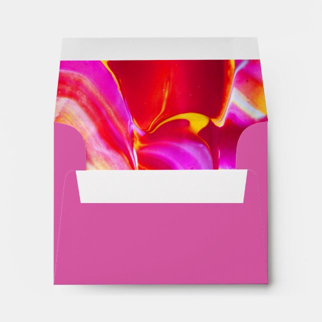 Enveloppe Remous de rose (Dos (Bas))