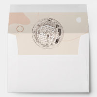 Retro Bachelorette Party Dernière Invitation disco