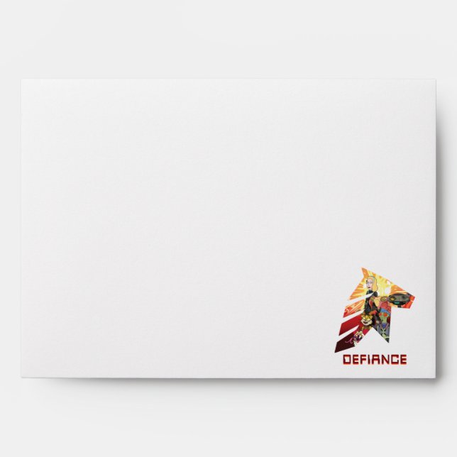 Enveloppe RICK ET MORTY™ | Space Beth Defiance Crew (Devant)