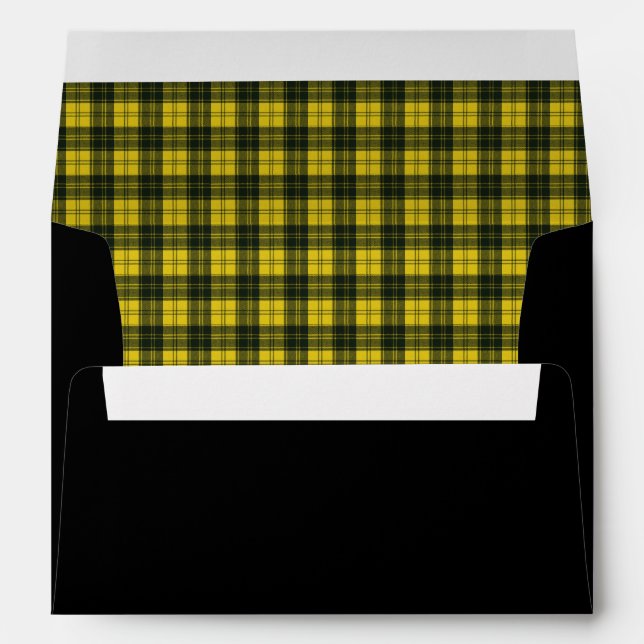 Enveloppe Robe MacLachlan Tartan écossais moderne (Dos (Bas))