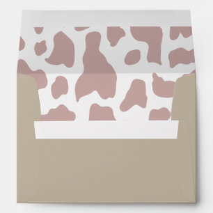 Enveloppe Rodéo Sud Rose pour l'impression de vach