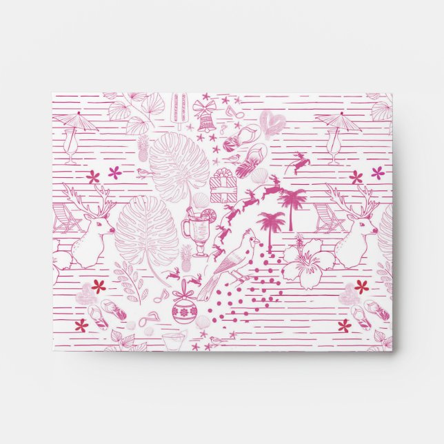 Enveloppe rose (Devant)