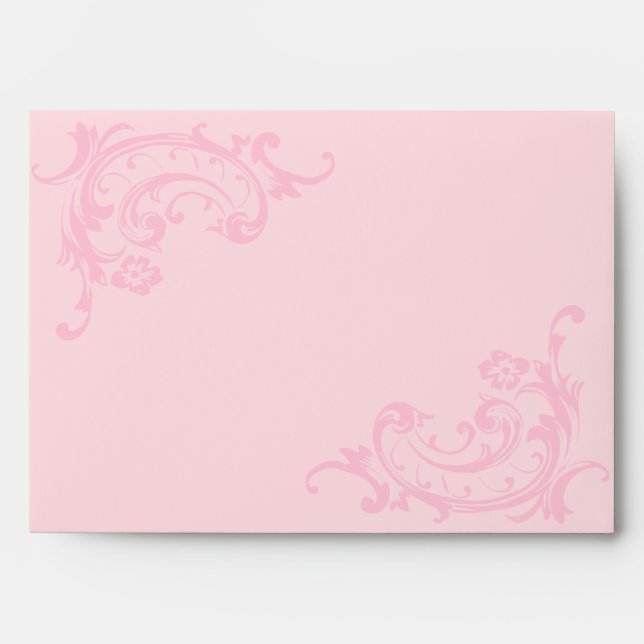 Enveloppe rose (Devant)