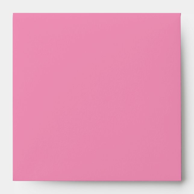 Enveloppe rose 5x5 (Devant)
