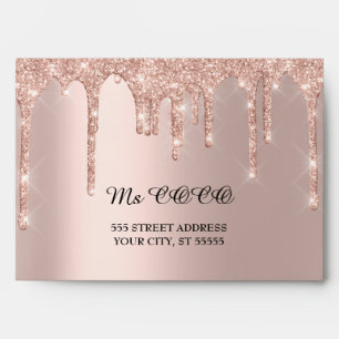 Enveloppe Rose Blush Drives Mariage Sweet Corporate Event