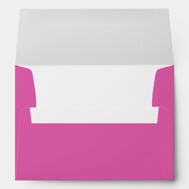 Enveloppe Rose chaud (Dos (Bas))