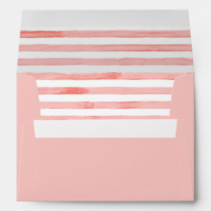 Enveloppe rose en gaze
