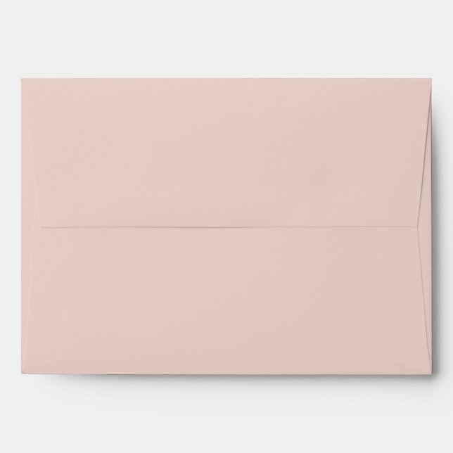 Enveloppe Rose Rougeoyant  (Dos (Haut rabat))