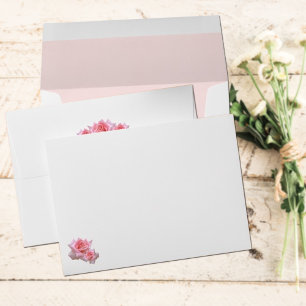 Enveloppe Roses roses parfaites Faire-part de mariage