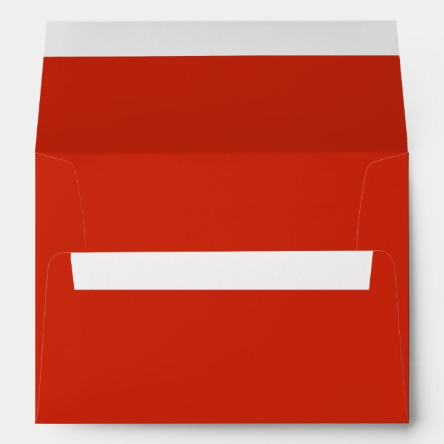 Enveloppe rouge (Dos (Bas))