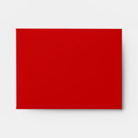 Enveloppe rouge de mariage de RSVP