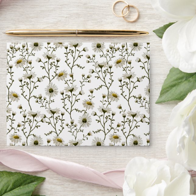 Enveloppe Royal Garden Flowers Motif (Wedding)