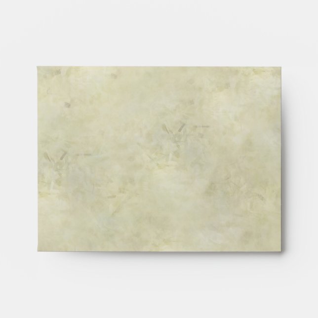 Enveloppe RSVP Elégant Beach Seashell Taille Carte (Devant)