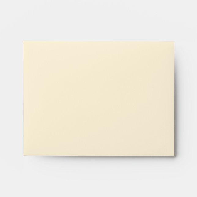 Enveloppe RSVP pour orchidées peintes et carte de  (Devant)