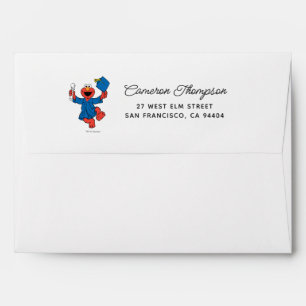 Enveloppe Rue Sésame   Elmo Preschool Graduate