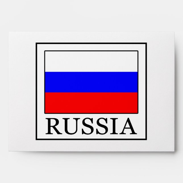 Enveloppe Russie (Devant)