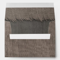 Rustique Pays Bois et Burlap Distressed Shabby
