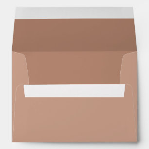 Enveloppe Sable du désert mariage de automne minimaliste bei