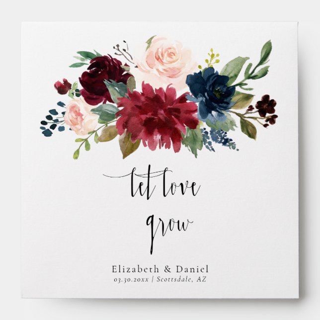 Enveloppe Sachet de graines de fleurs de paon mixtes pour ma (Devant)