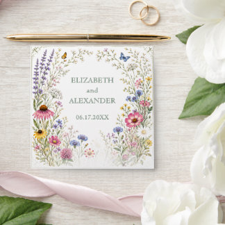 Enveloppe Sachet de graines de fleurs sauvages pour mariage/