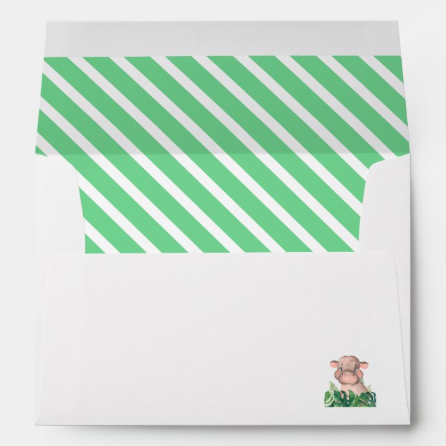 Enveloppe Safari Party (Dos (Bas))