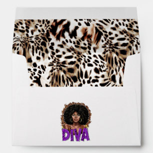 Enveloppe Salon de coiffure Afro Diva