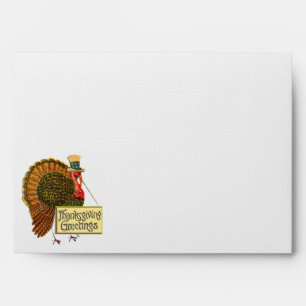 Enveloppe Salutations de Thanksgiving