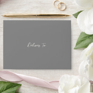 Enveloppe Samantha Grey Mariage traditionnel élégant