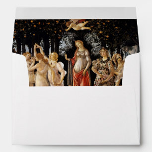 Enveloppe Sandro Botticelli - La Primavera