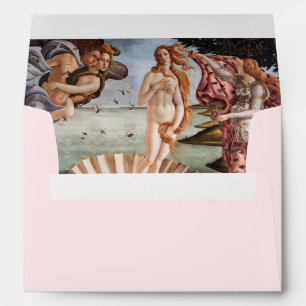 Enveloppe Sandro Botticelli - Naissance de Vénus