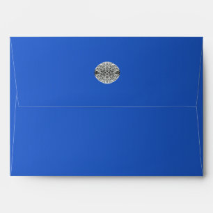 Enveloppe Saphir Bleu Royal Diamant