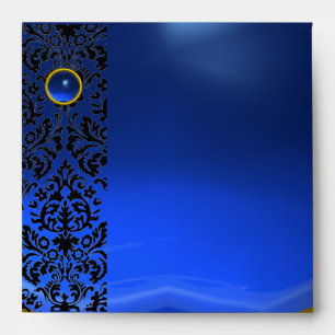 Enveloppe Sapphire BLEU NOIR, Or