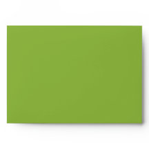 Saumon d'enveloppes Apple Green Solid A7