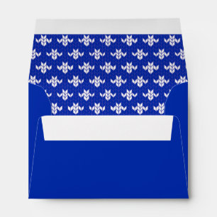ENVELOPPE SCANDIA BLEU TRICOTÉ A6 II