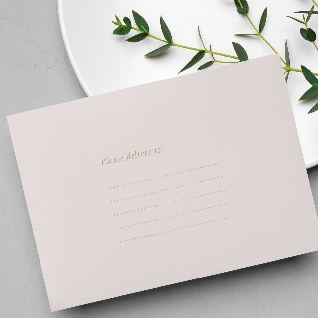 Enveloppe Script rose doux chic (Créateur téléchargé)