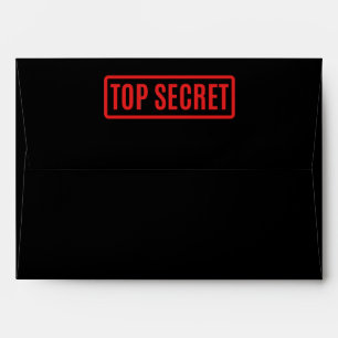 Enveloppe secrète noire