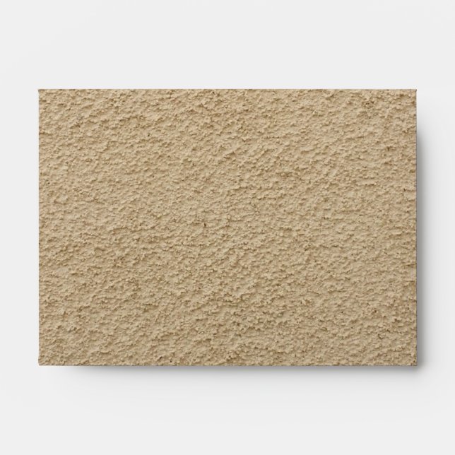 Enveloppe Sembler moderne RSVP l'épousant rustique de papier (Devant)