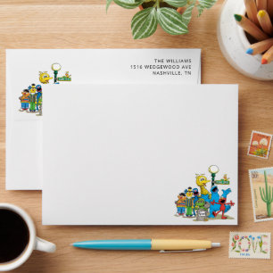 Enveloppe Sesame Street Pals Anniversaire