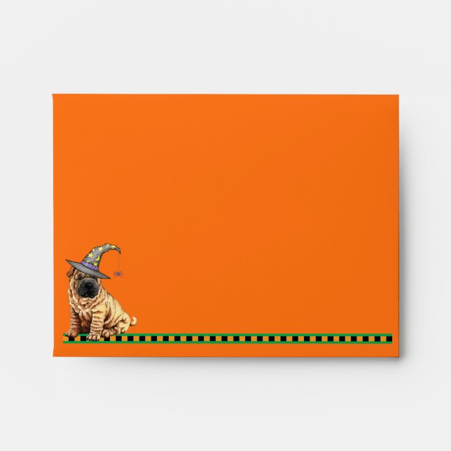 Enveloppe Shar-Pei (Devant)