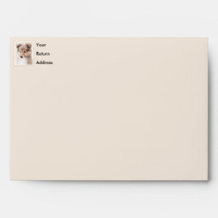 Enveloppe Shetland Sheepdog Puppy Peinture Chien original ar